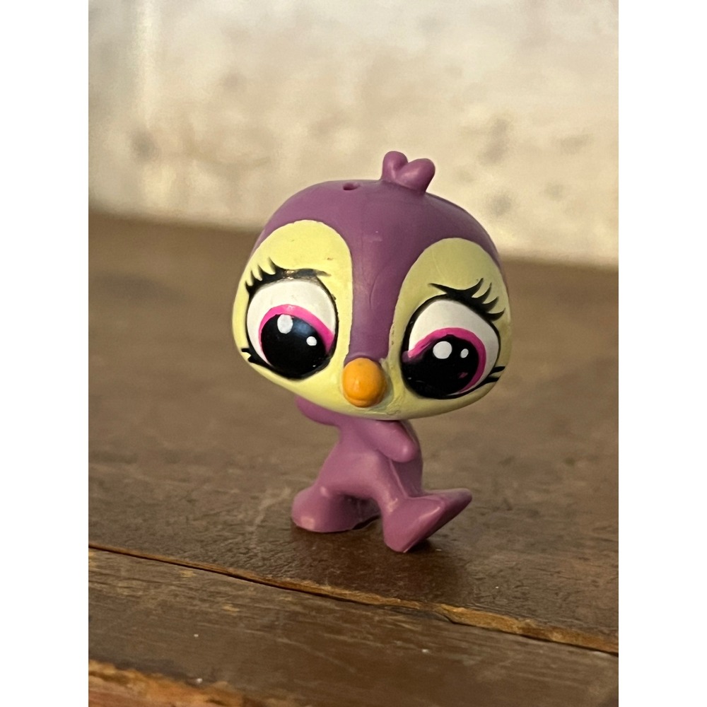 Mini Littlest Pet Shop LPS #3756 Flip‎ Flurry Purple Penguin